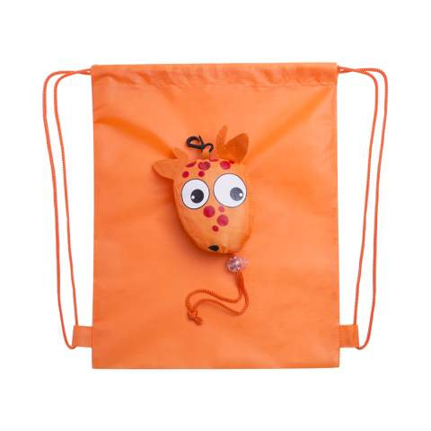 Hopfällbar dragskoväska Kissa, Orange – Makito