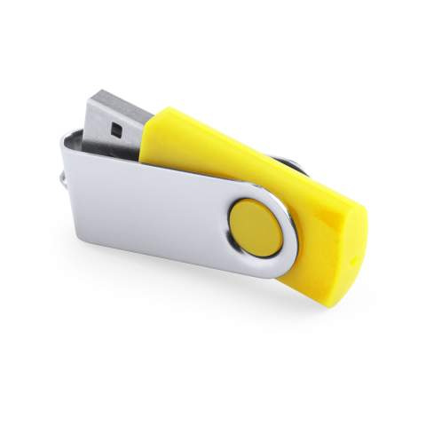 USB-minne Rebik 16GB, Gul – Makito