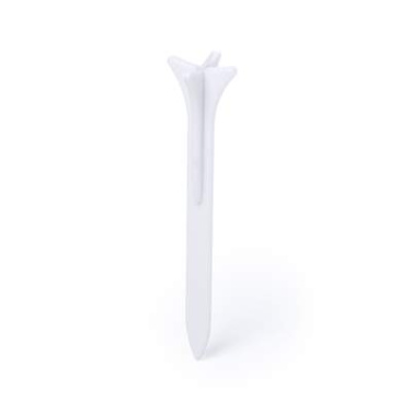 Golftee-kort Tunker, Vit – Makito (2)