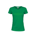 Färgad T-shirt för kvinnor "keya" WCS180, Grön