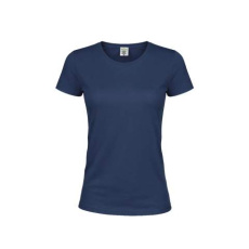 Färgad T-shirt för kvinnor "keya" WCS180, Marinblå