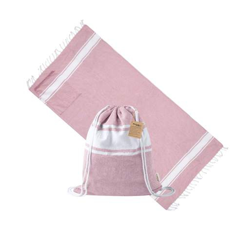 Pareo med dragsko Carey, Fuchsia – Makito