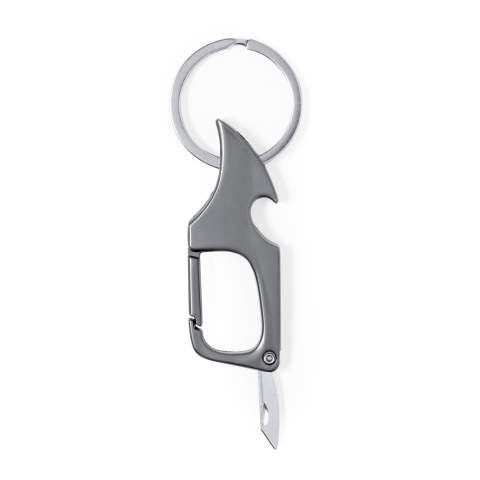 Multifunktionsnyckelring Kaizen, Silver – Makito (1)
