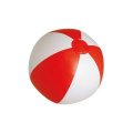 Strandboll Portobello, Vit / röd