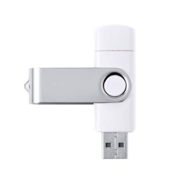 USB-minne Ladny 16GB, Vit – Makito (3)