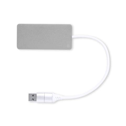 USB-hubb Kalat, Silver – Makito