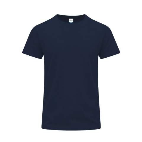 Färgad t-shirt för vuxna Stiles, Marinblå – Makito