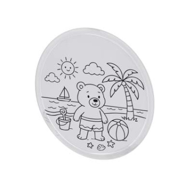 Frisbee Zerbut, Vit – Makito (2)