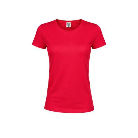 Färgad T-shirt för kvinnor "keya" WCS150, Röd – KEYA