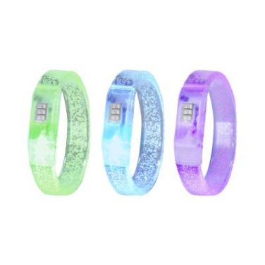 Glödande armband Gretex, Transparent – Makito (3)
