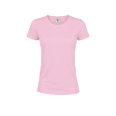 Färgad T-shirt för kvinnor "keya" WCS150, Rosa