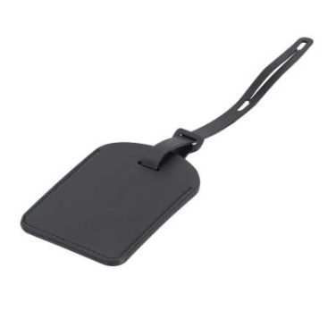 Tracker-bagageetikett Laloc, Svart – Makito (4)