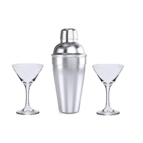 Cocktailset Cefiro, Silver – Makito (1)