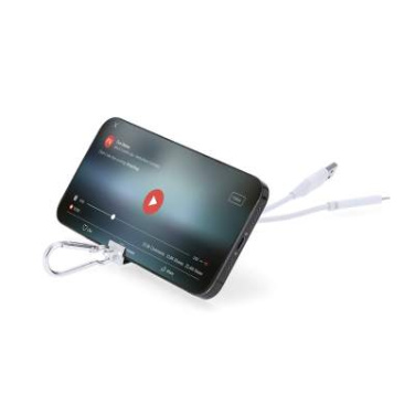 Laddare USB-hub Leony, Silver – Makito (4)