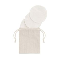 Set med ansiktsrengöringspads Dayax, Naturlig