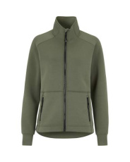 Anzac Lady FZ Collar – sweatshirt, Grön