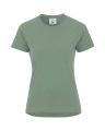 Lady – T-shirt, Dammig grön