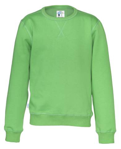 Crew Neck Kid – sweatshirt, Grön – Cottover (1)