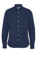 Twill Slim Fit Man – skjorta, Marinblå