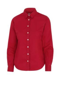 Twill Lady – skjorta, Röd – Cottover (2)