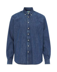 Dark Denim Comfort Man – skjorta, Marinblå