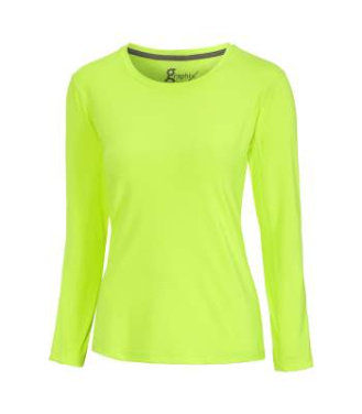 Amadora l.sl Woman – T-shirt, Neongul – Graphix (3)