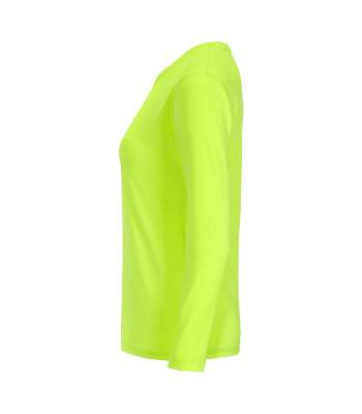 Amadora l.sl Woman – T-shirt, Neongul – Graphix (4)