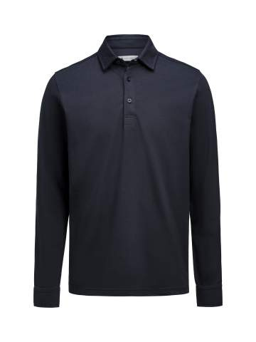 American Supreme L/S – pikétröja, Marinblå - James Harvest (1)