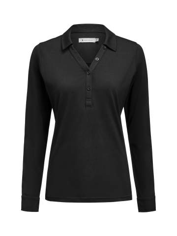 American Supreme L/S – pikétröja (dam), Svart – James Harvest (1)