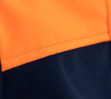 Prime – softshelljacka (dam), Marinblåblå/Neon Orange - Printer PRIME (2)
