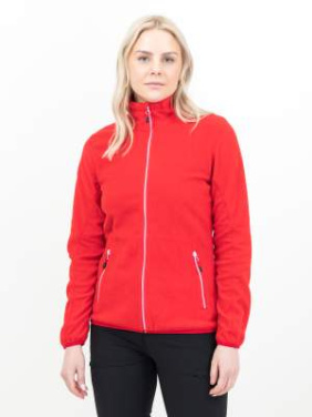 Twohand – fleecejacka (dam), Röd – Printer RED (2)