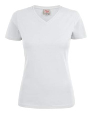 Heavy T-Shirt – V-ringad tröja (dam)