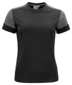 Prime – T-shirt (dam), Svart/Antracit
