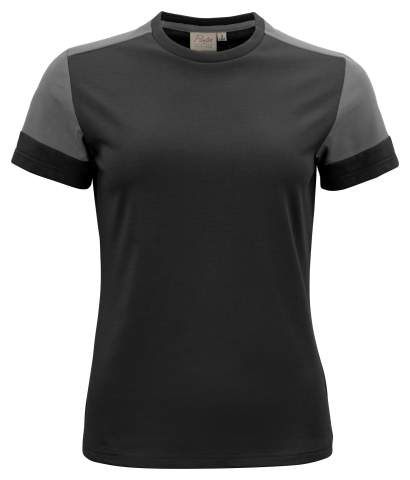 Prime – T-shirt (dam), Svart/Antracit – Printer PRIME (1)