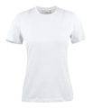 Heavy T – T-shirt (dam), Vit
