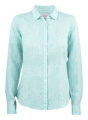 IB33 Linen Woman – skjorta, Grön