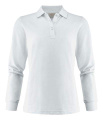 Surf Pro L/S Pique – pikétröja (dam), Vit