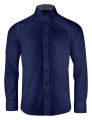 PB146 Bedford Slim Fit – skjorta (herr), Marinblå