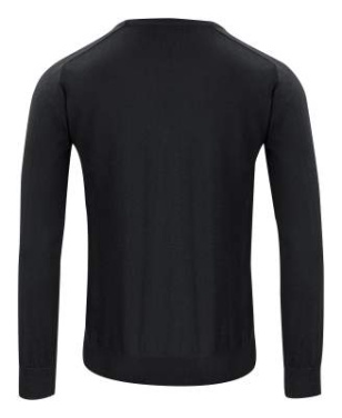 Merino V – stickad tröja (herr), Svart – J.Harvest & Frost (2)