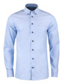 RB121 Oxford Stretch Slim Fit – skjorta (herr), Himmelsblå