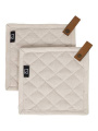 2-pack grytlappar, Sand
