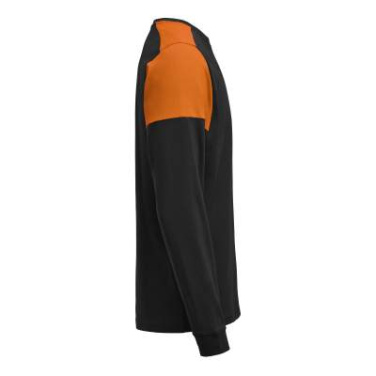 Prime LS – T-shirt, Svart/Orange – Printer PRIME (4)