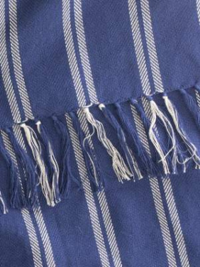 Vedhall Recycled – pläd, Marinblå - Lord Nelson Victory (2)