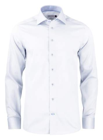 RB29 Bedford Regular Fit – skjorta (herr), Vit – J.Harvest & Frost (1)