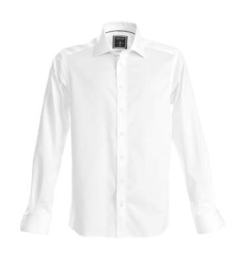 BB60 Twill Regular Fit – skjorta (herr), Vit – J.Harvest & Frost (4)