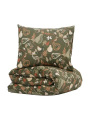 Bäddset Bandene Satin, Grön