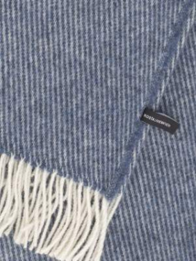 Wool Winton – pläd, Blå – Kosta Linnewäfveri (2)