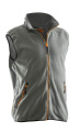 7501 Vest – fleece, mörkgrå