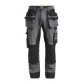 2191 Craftsman Stretch – byxor, Mörkgrå/Svart