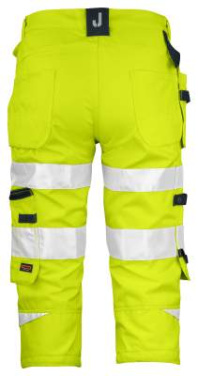 2217 Pirate Hi-Vis – shorts, gul/marinblå – Jobman (3)